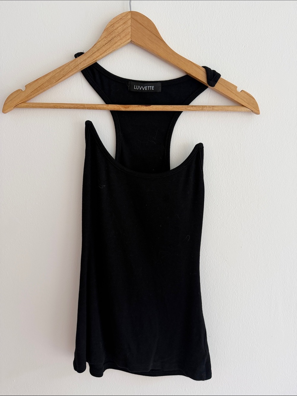 Black Racerback Tank